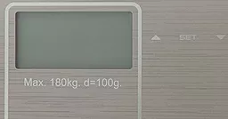 Весы напольные электронные Polaris PWS 1862DGF Grey - мініатюра 2