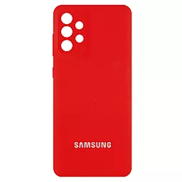 Чехол Epik Silicone Cover Full Camera (AA) для Samsung Galaxy A72 4G, Galaxy A72 5G Красный / Red