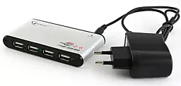 USB хаб Gembird UHB-C247 (UHB-C247) White - миниатюра 3