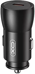 Автомобильное зарядное устройство XO CC57 PD 25w USB-C + USB-C to USB-C cable car charger black - миниатюра 3