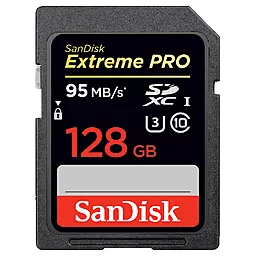 Карта памяти SanDisk SDXC 128GB Extreme Pro Class 10 UHS-I U3 V30 (SDSDXXG-128G-GN4IN)