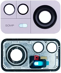 Стекло камеры Xiaomi 12 Pro с рамкой Original Purple