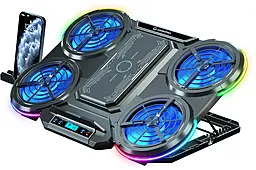 Підставка для ноутбука Gamepro CP1450 Black - фото Підставка для ноутбука Gamepro CP1450 Black