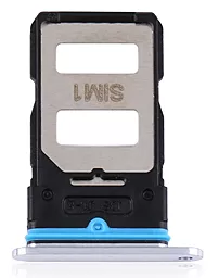 Слот (лоток) SIM-карти Xiaomi Mi 10T / Mi 10T Pro / Redmi K30s Lunar Silver
