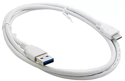 Кабель ExtraDigital USB3.0 - Type-C 12w 2.4a 1м 5gbps cable White - фото Кабель ExtraDigital USB3.0 - Type-C 12w 2.4a 1м 5gbps cable White