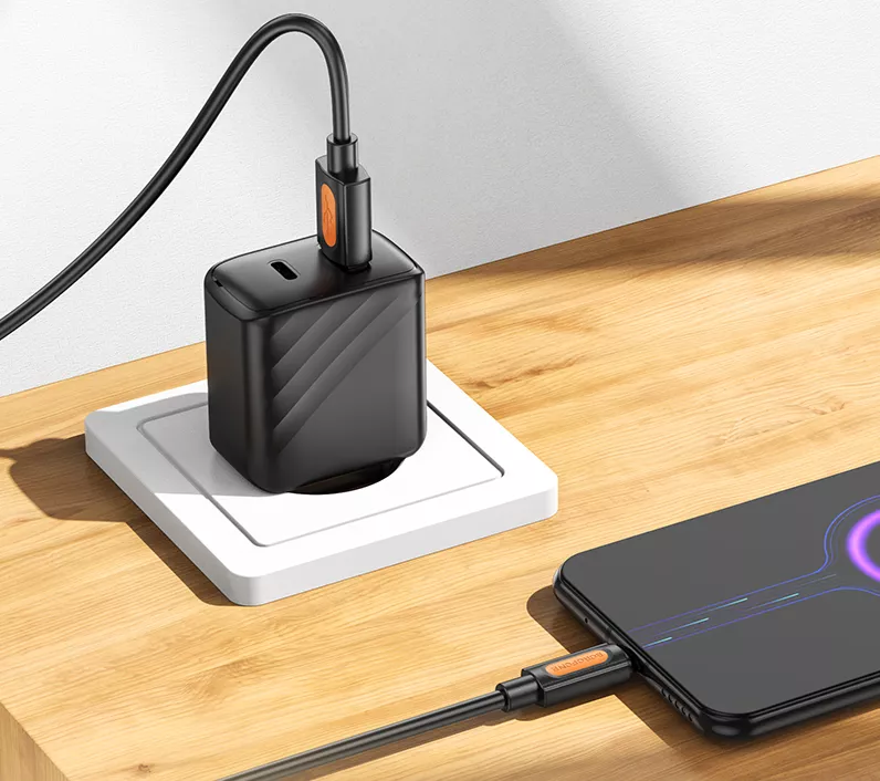 Кабель Borofone BX114 Structure USB-A - micro USB 12w 2.4a 1м cable Black - фото 5