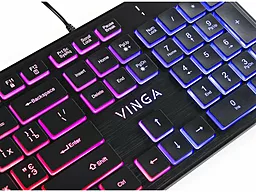 Клавіатура Vinga KB410 Black - мініатюра 3