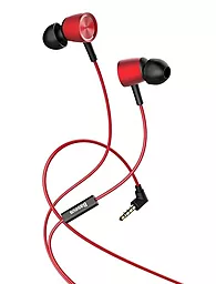 Наушники Baseus Encok H07 Black/Red - фото Наушники Baseus Encok H07 Black/Red