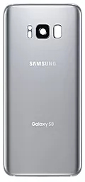 Задняя крышка корпуса Samsung Galaxy S8 G950 со стеклом камеры Arctic Silver
