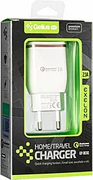 Сетевое зарядное устройство Gelius Pro Exelon QC2.0 GP-HC02 White - миниатюра 6