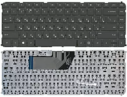 Клавіатура для ноутбуку HP Envy 4-1000 Envy 6-1000 Sleekbook 6-1000 без рамки чорна