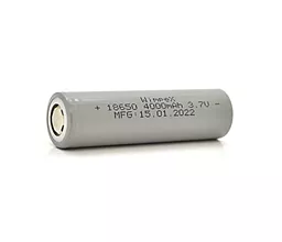 Аккумулятор Wimpex WMP-4000 18650 Flat Top 2400mAh 3.7V Gray - фото Аккумулятор Wimpex WMP-4000 18650 Flat Top 2400mAh 3.7V Gray