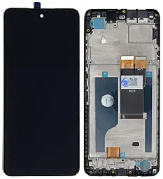 Дисплей ZTE Nubia Music с тачскрином и рамкой, оригинал, Black