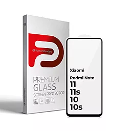Защитное стекло ArmorStandart Full Glue для Xiaomi Redmi Note 11 / 11s / 10 / 10s, Poco M5s Black (ARM62771)