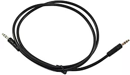 Аудіо кабель Atcom AUX mini Jack 3.5mm M/M Cable 0.8 м black (17434) - мініатюра 2 Аудіо кабель Atcom AUX mini Jack 3.5mm M/M Cable 0.8 м black (17434) - мініатюра 2