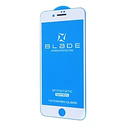 Защитное стекло Blade Antistatic Series Full Glue для Apple iPhone 7 Plus/8 Plus White - фото Защитное стекло Blade Antistatic Series Full Glue для Apple iPhone 7 Plus/8 Plus White