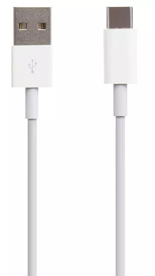 Кабель Siyoteam Simple USB-A - Type-C 12w 2.4a 0.3м cable White - фото 1