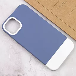 Чехол Epik TPU+PC Bichromatic для Apple iPhone 11 Pro (5.8") Blue / White - миниатюра 4