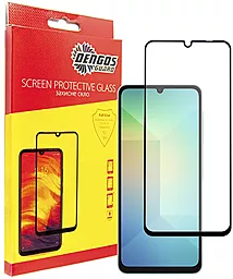 Защитное стекло Dengos Full Glue Samsung SM-A065 Galaxy A06 Black (TGFG-365) - фото Защитное стекло Dengos Full Glue Samsung SM-A065 Galaxy A06 Black (TGFG-365)