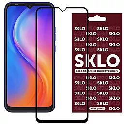 Захисне скло SKLO 3D (full glue) для TECNO Spark 6 Go Чорний - фото Захисне скло SKLO 3D (full glue) для TECNO Spark 6 Go Чорний
