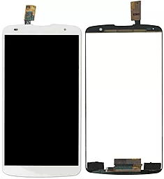 Дисплей LG G Pro 2 (D838, F350S, F350L, F350K) с тачскрином, White