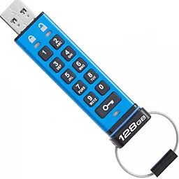 Флешка Kingston DataTraveler 2000 128 GB USB3.0 (DT2000/128GB) Blue - мініатюра 5