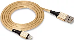 USB Кабель Walker C705 15w 3.1a Lightning cable gold