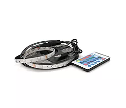 Ліхтарик Voltronic Комплект світлодіодної стрічки 5050 RGB 5 метрів USB, Blister - фото Ліхтарик Voltronic Комплект світлодіодної стрічки 5050 RGB 5 метрів USB, Blister