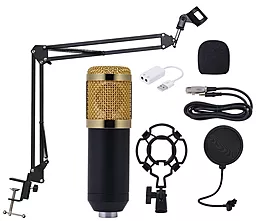 Конденсаторный микрофон BM-800 с подставкой - миниатюра 7