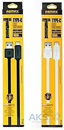 Кабель Remax Fast USB-A - Type-C 12w 2.4a 1м cable Black (RT-C1) - миниатюра 2 Кабель Remax Fast USB-A - Type-C 12w 2.4a 1м cable Black (RT-C1) - миниатюра 2
