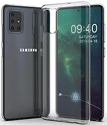 Чохол BeCover Silicone Samsung A515 Galaxy A51 Transparancy (704641) - мініатюра 2
