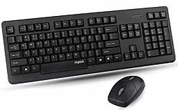 Комплект (клавіатура+мишка) Rapoo Black (N1850)