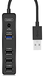 USB-A хаб Earldom ET-HUB07 4USB Black - мініатюра 2