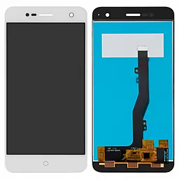 Дисплей ZTE Blade V8 Mini с тачскрином, оригинал, White - фото Дисплей ZTE Blade V8 Mini с тачскрином, оригинал, White