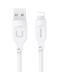 Кабель Usams US-SJ618 USB-A - Lightning 12w 2.4a 1м cable White (SJ618USB02) - фото Кабель Usams US-SJ618 USB-A - Lightning 12w 2.4a 1м cable White (SJ618USB02)