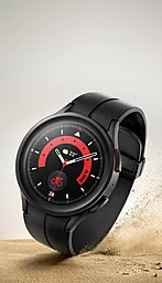 Смарт-годинник Samsung Galaxy Watch5 Pro Bluetooth (45mm) Black Titanium (SM-R920NZKA) - мініатюра 7