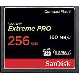 Карта пам'яті SanDisk Compact Flash 256GB Extreme Pro 1000X UDMA 7 (SDCFXPS-256G-X46) - фото Карта пам'яті SanDisk Compact Flash 256GB Extreme Pro 1000X UDMA 7 (SDCFXPS-256G-X46)