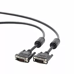 Видеокабель Cablexpert DVI -> DVI Dual Link 1.8м (CC-DVI2-BK-6)