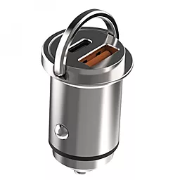Автомобільний зарядний пристрій Proove 45w PD USB-C/USB-A ports car charger grey (ACVT45110006) - фото Автомобільний зарядний пристрій Proove 45w PD USB-C/USB-A ports car charger grey (ACVT45110006)