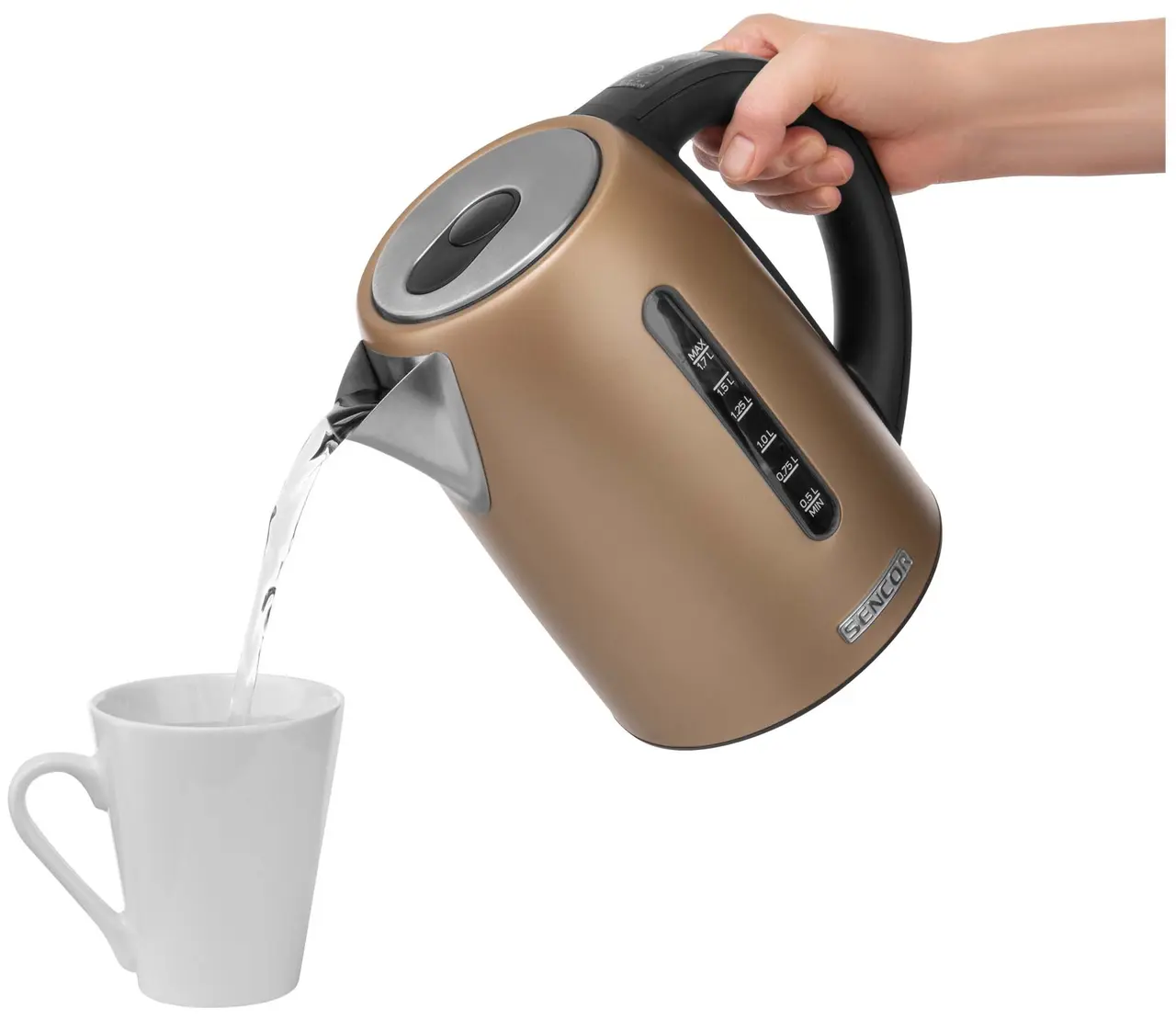 Kettle/metall SENCOR SWK 7707CH - фото 4