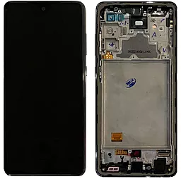 Дисплей Samsung Galaxy A72 A725, Galaxy A72 5G A726 с тачскрином и рамкой, (TFT, без функции отпечатка пальца), Awesome Black