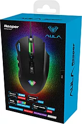 Комп'ютерна мишка Aula Reaper (6948391212814) Black - мініатюра 8