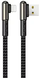Кабель USB Remax RC-176i L-type Lightning Cable Black