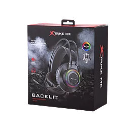 Наушники Xtrike ME GH-509 RGB Backlight Black - миниатюра 4