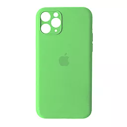 {"ru": "Чехол", "uk": "Чохол"} Silicone Case Full Camera for Apple iPhone 11 Pro Spearmint