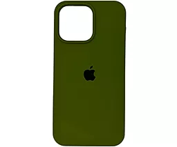 {"ru": "Чехол", "uk": "Чохол"} Silicone Case Full для Apple iPhone 15 Pro Pine Green