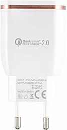 Сетевое зарядное устройство Gelius Pro Exelon QC2.0 GP-HC02 White - миниатюра 4