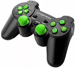 Геймпад Esperanza Trooper PS3/PC Black Green (EGG107G)