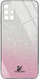 Чехол Epik Swarovski Full Camera Samsung M317 Galaxy M31s Pink