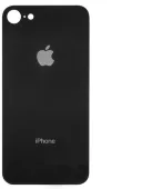 Задняя крышка корпуса Apple iPhone 8 (big hole) Black